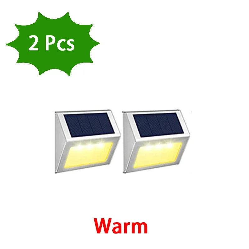Stainless Steel Solar LED Deck and Stair Lights