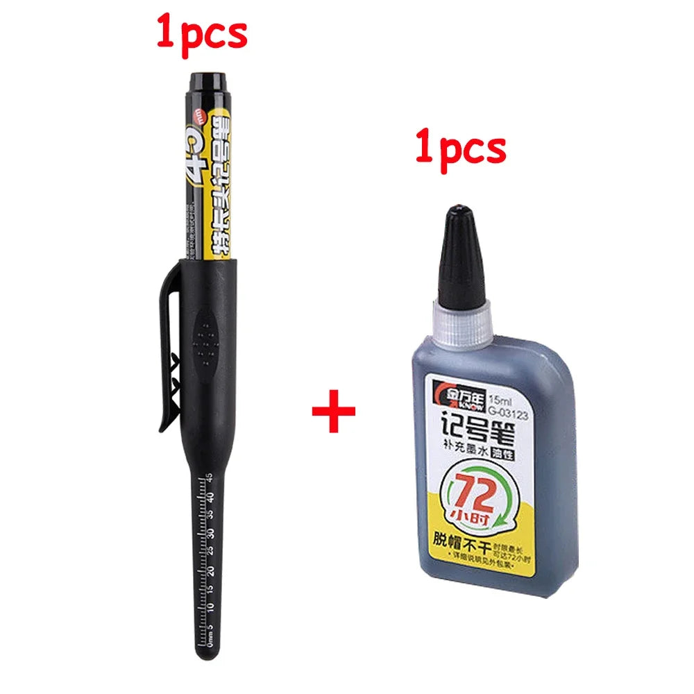 Deep Hole Carpenter Marking Pen
