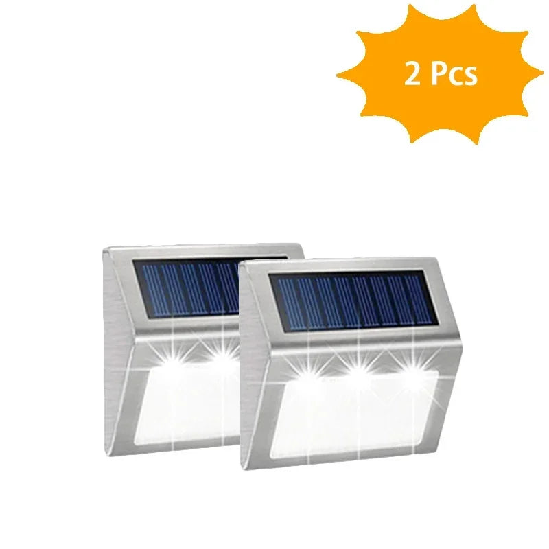 Stainless Steel Solar LED Deck and Stair Lights
