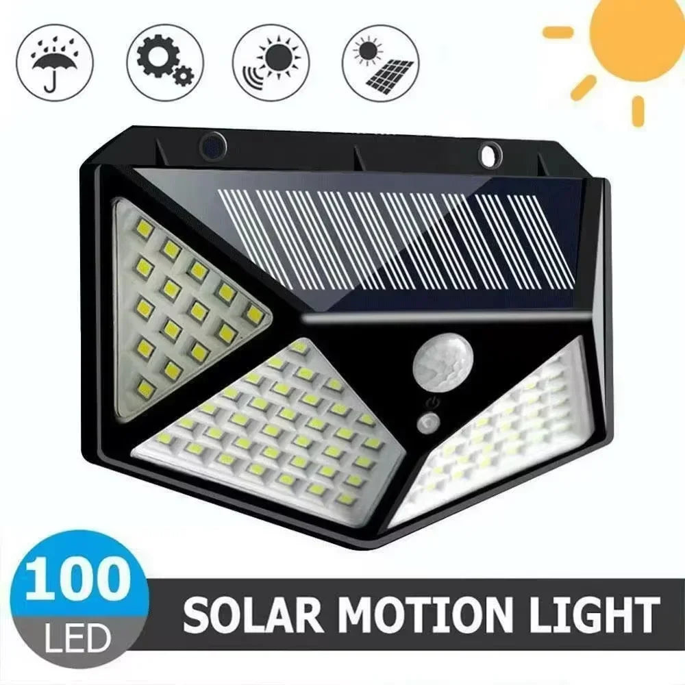 Solar Outdoor Spotlight with Motion Sensor