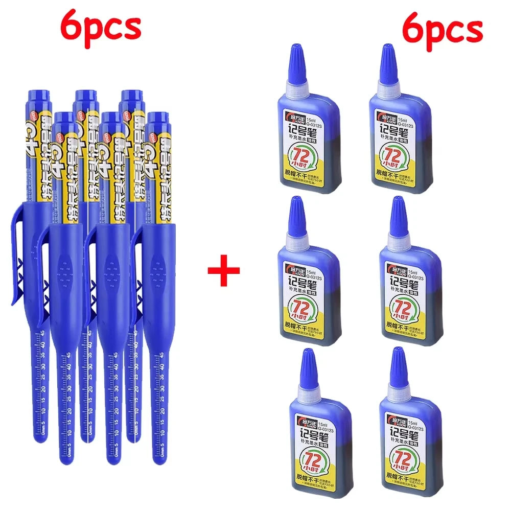 Deep Hole Carpenter Marking Pen