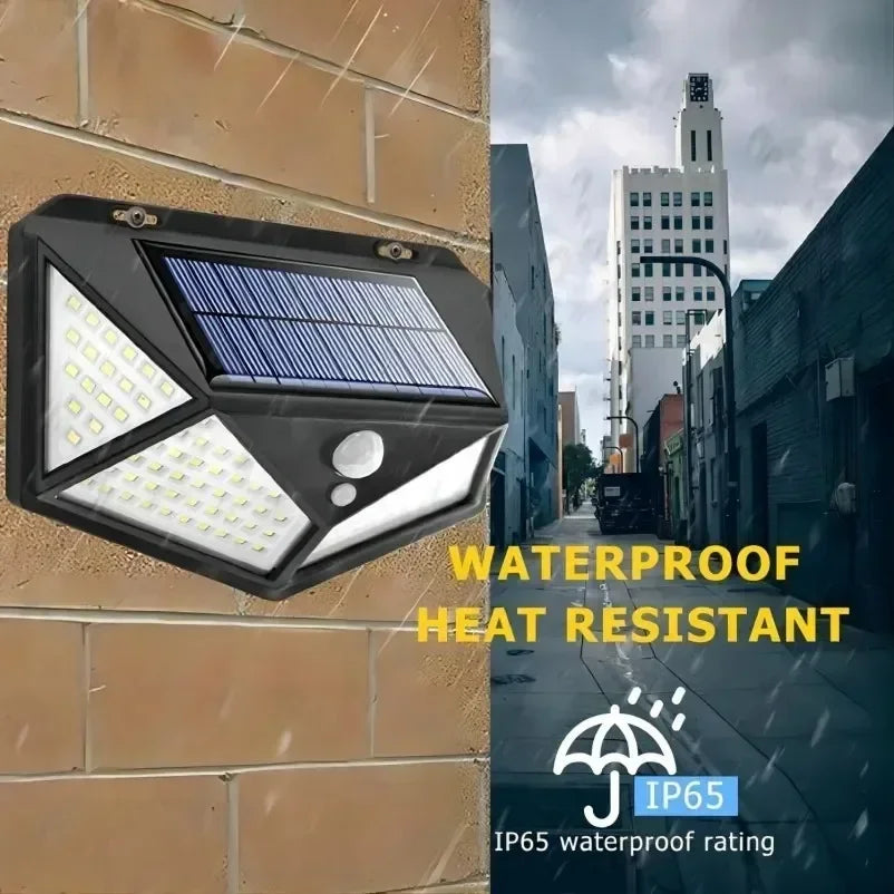 Solar Outdoor Spotlight with Motion Sensor