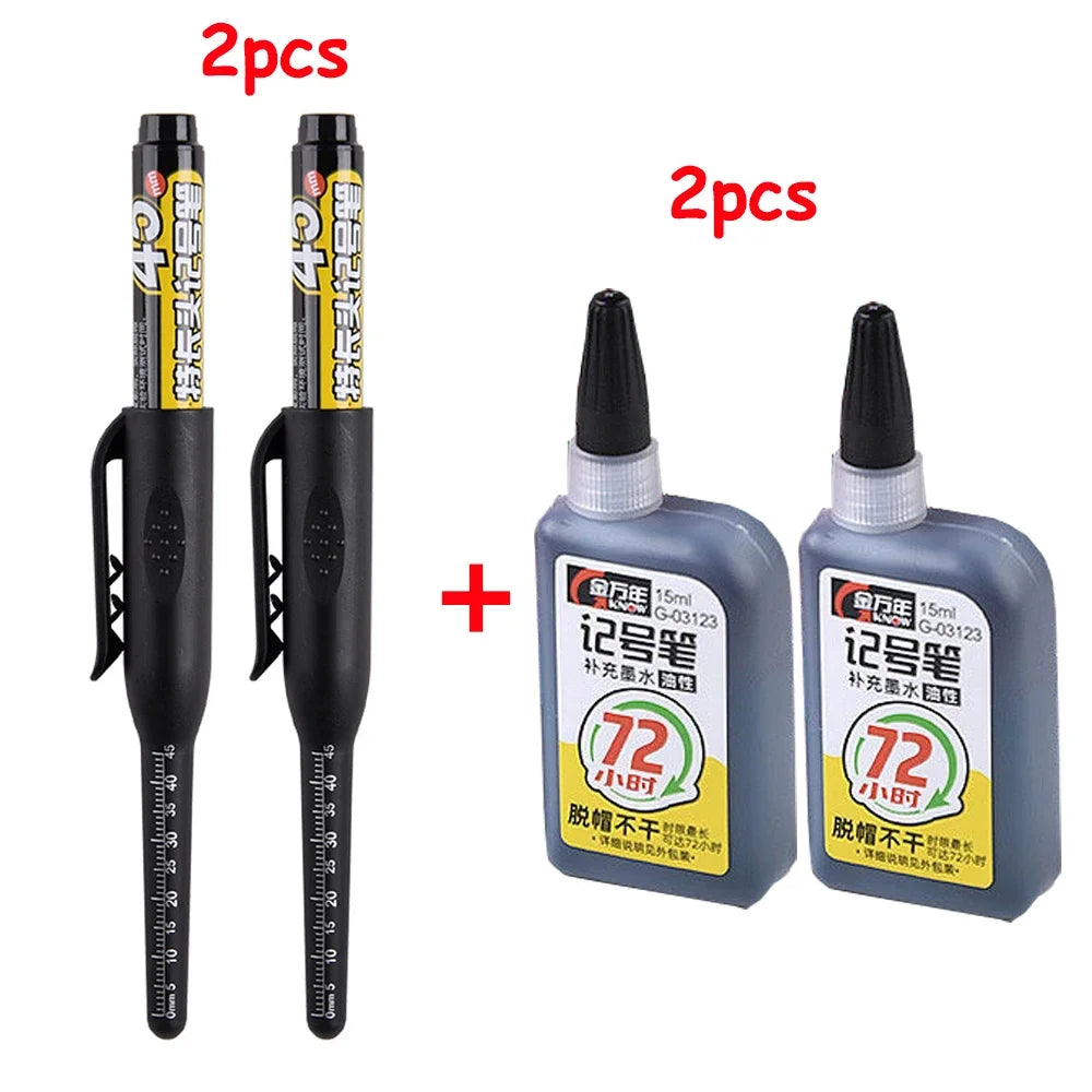 Deep Hole Carpenter Marking Pen