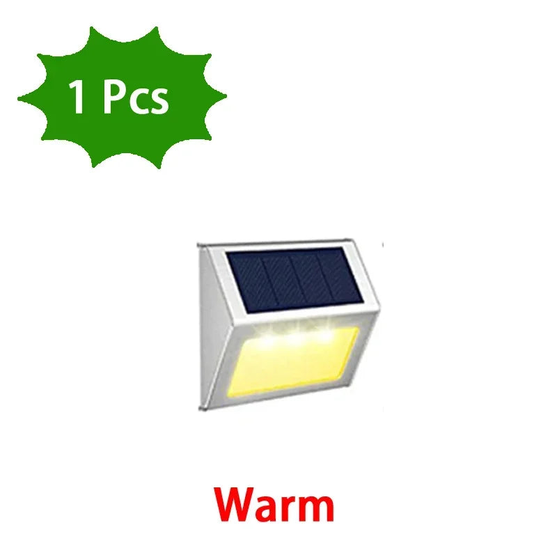 Stainless Steel Solar LED Deck and Stair Lights