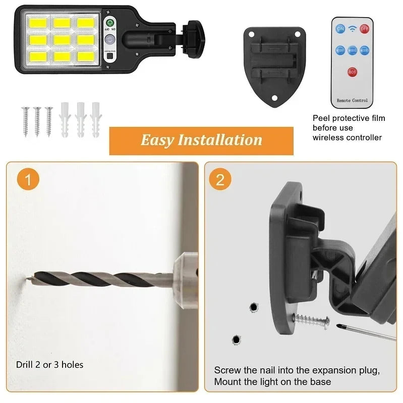 Solar LED Outdoor Wall Sconce