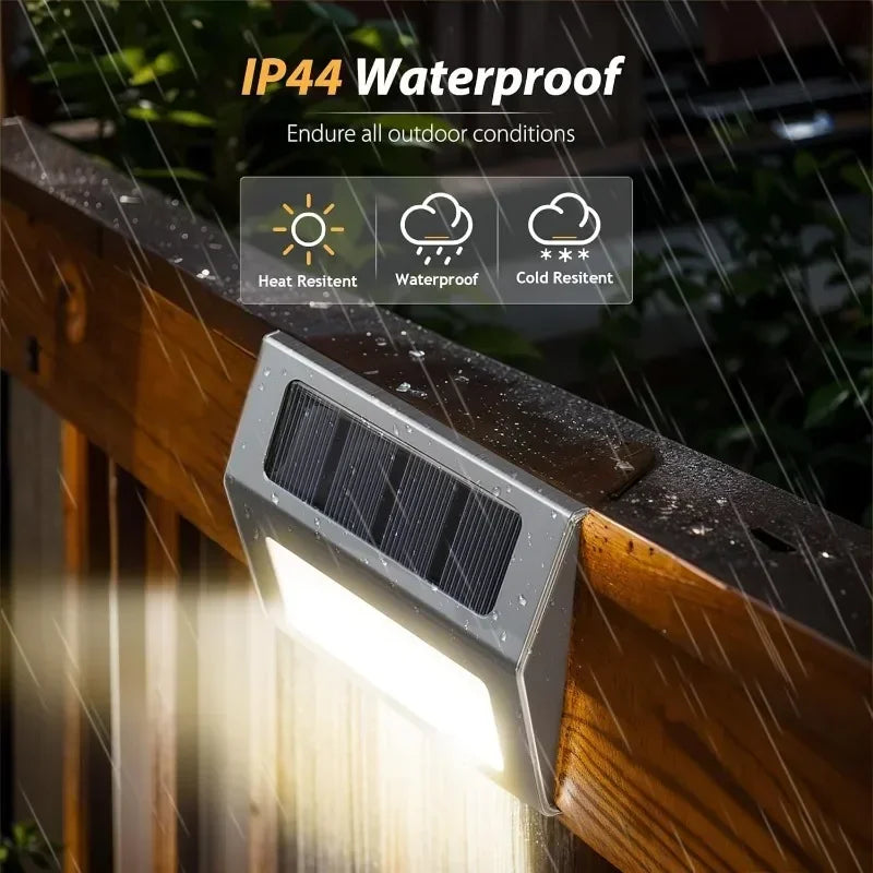 Stainless Steel Solar LED Deck and Stair Lights