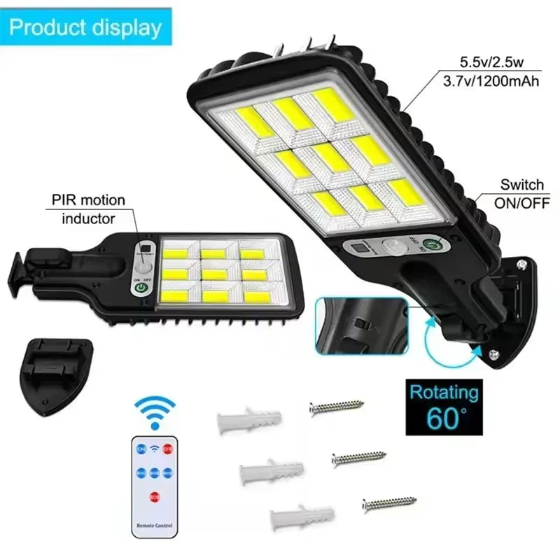 Solar LED Outdoor Wall Sconce