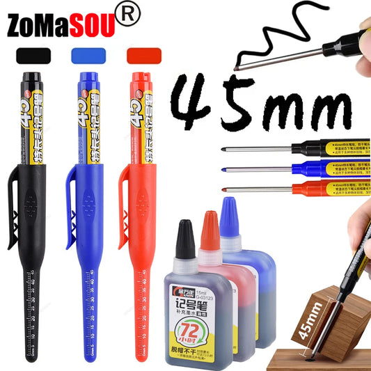 Deep Hole Carpenter Marking Pen