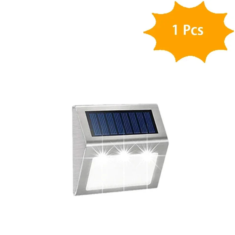 Stainless Steel Solar LED Deck and Stair Lights