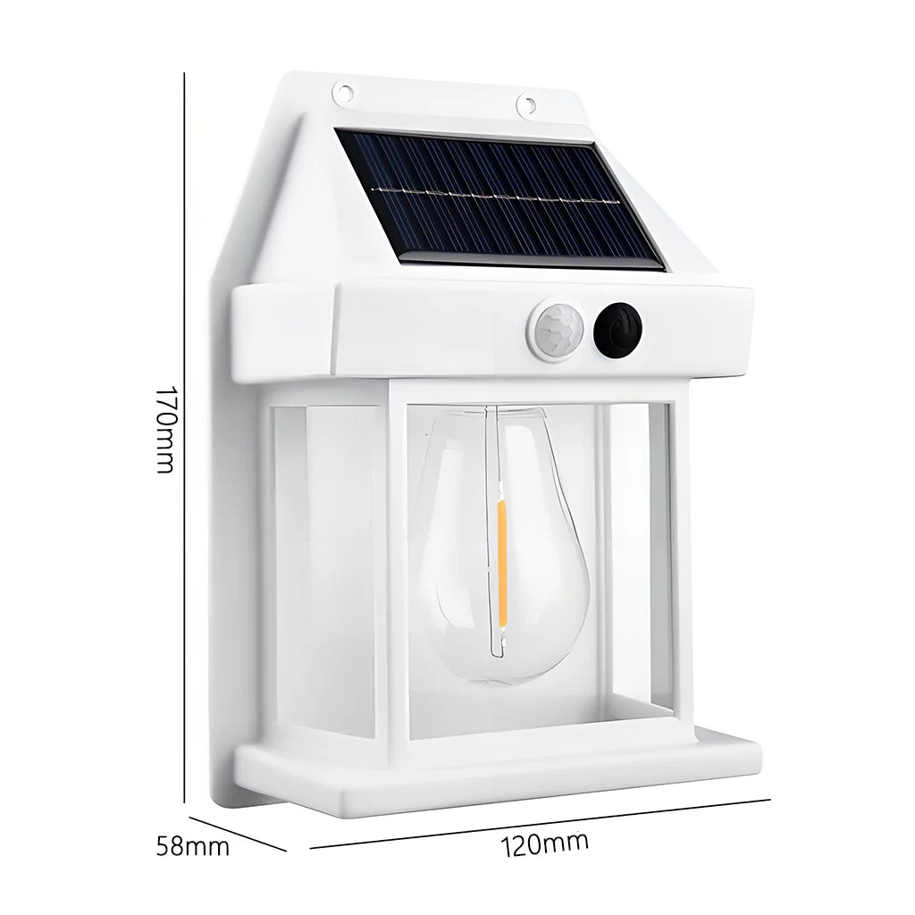 Solar Wall Light with Motion Sensor