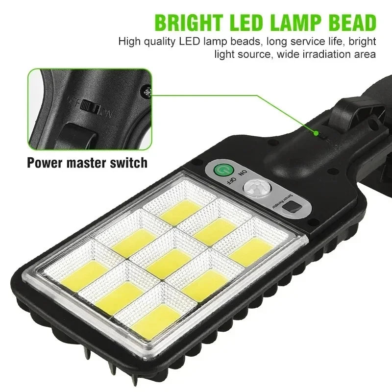 Solar LED Outdoor Wall Sconce