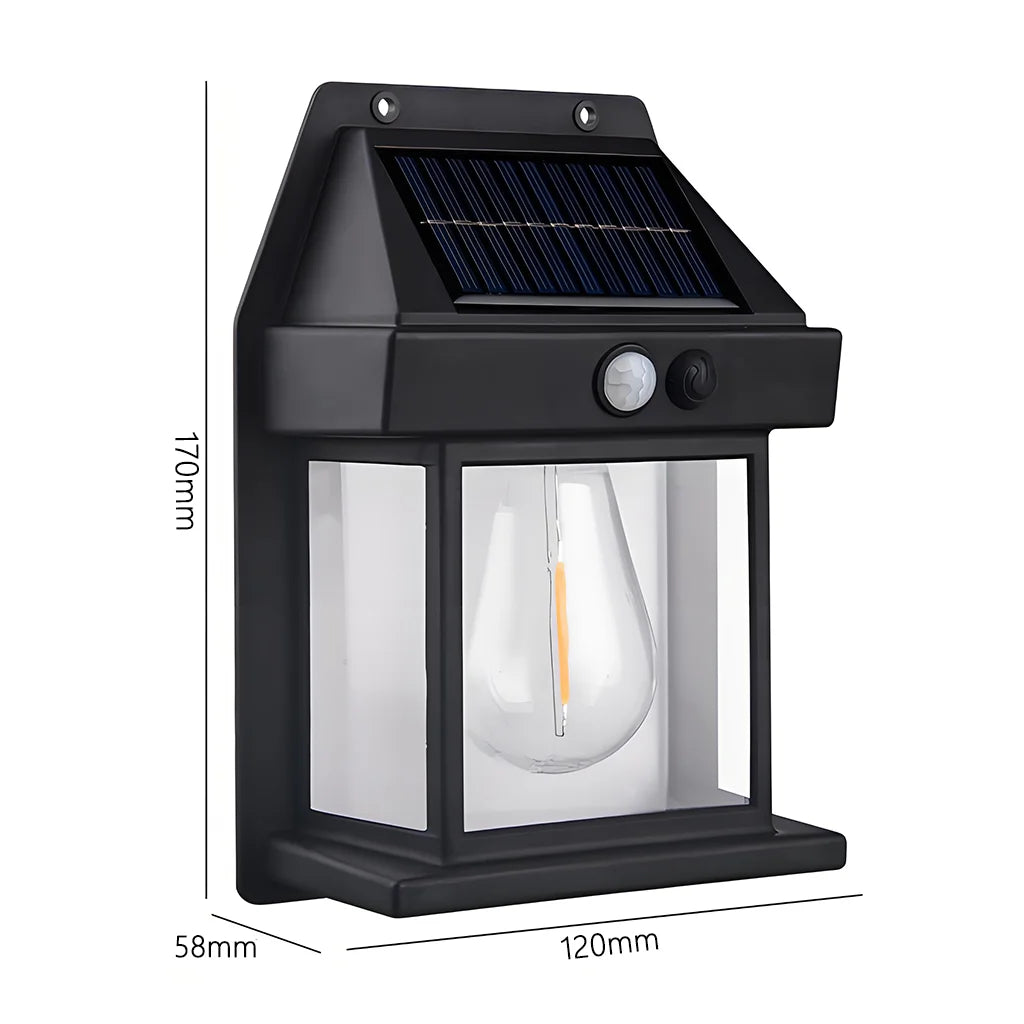 Solar Wall Light with Motion Sensor