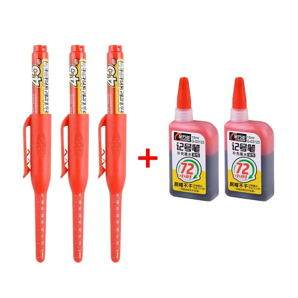 Deep Hole Carpenter Marking Pen