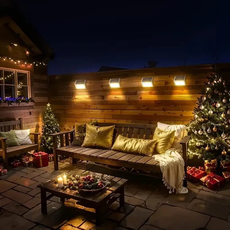 Stainless Steel Solar LED Deck and Stair Lights