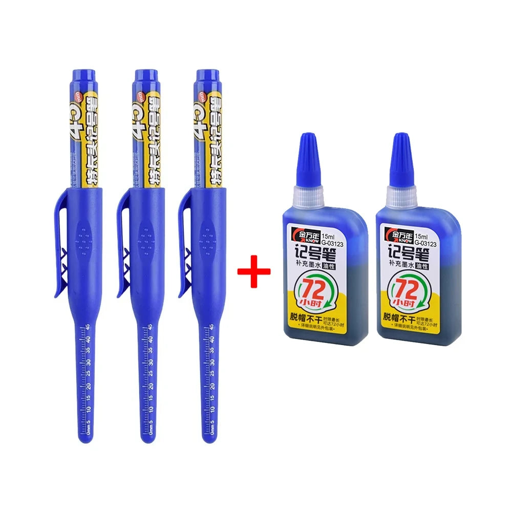 Deep Hole Carpenter Marking Pen
